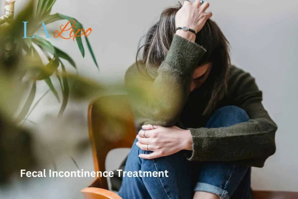 woman worried about fecal incontinence diet Kingsbury