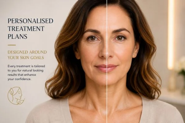 Before and after results of Collagen Lift Therapy Kingsbury