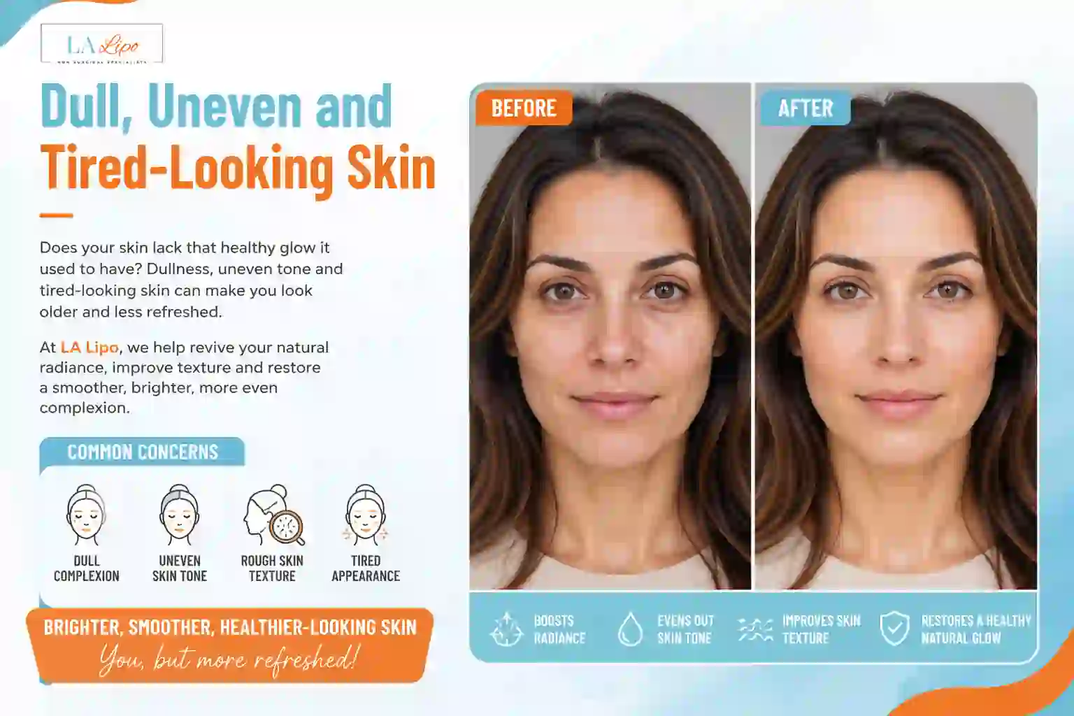 Sign #5: Dull, Uneven and Tired-Looking Skin Kingsbury