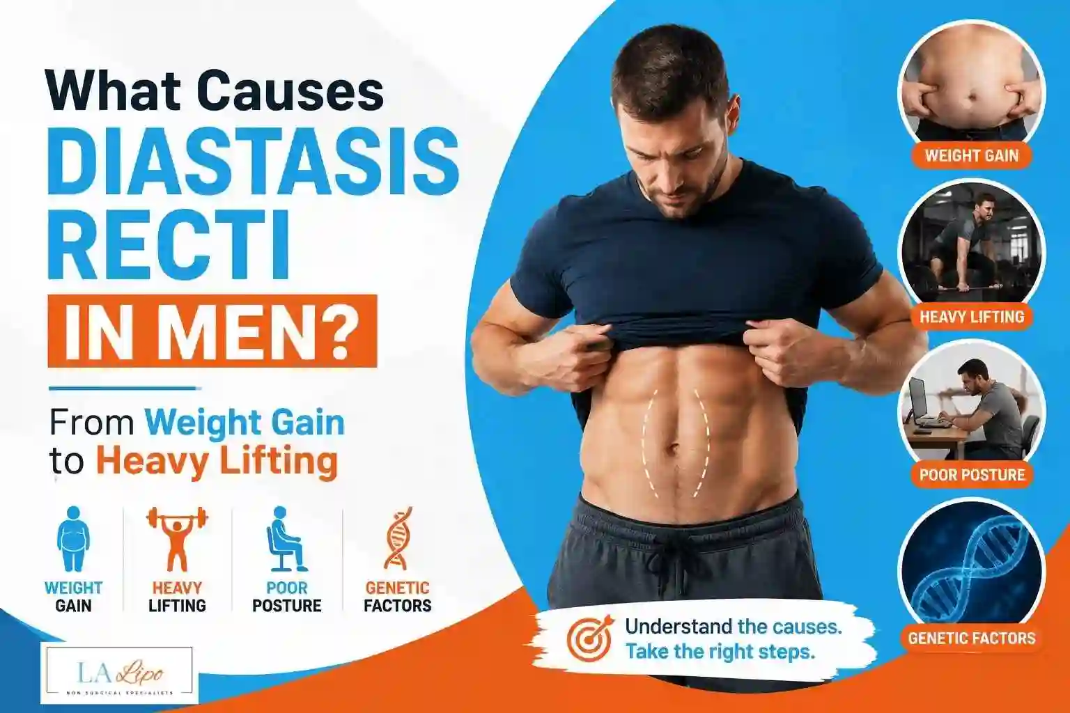 What Causes Diastasis Recti in Men? From Weight Gain to Heavy Lifting Kingsbury